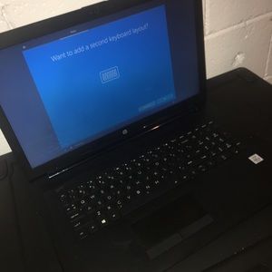 17” HP HD PLUS LAPTOP w/ Tech Support & Webroot